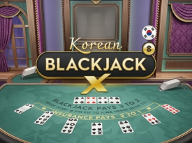 Korean BlackjackX 8 - ADUGAMING